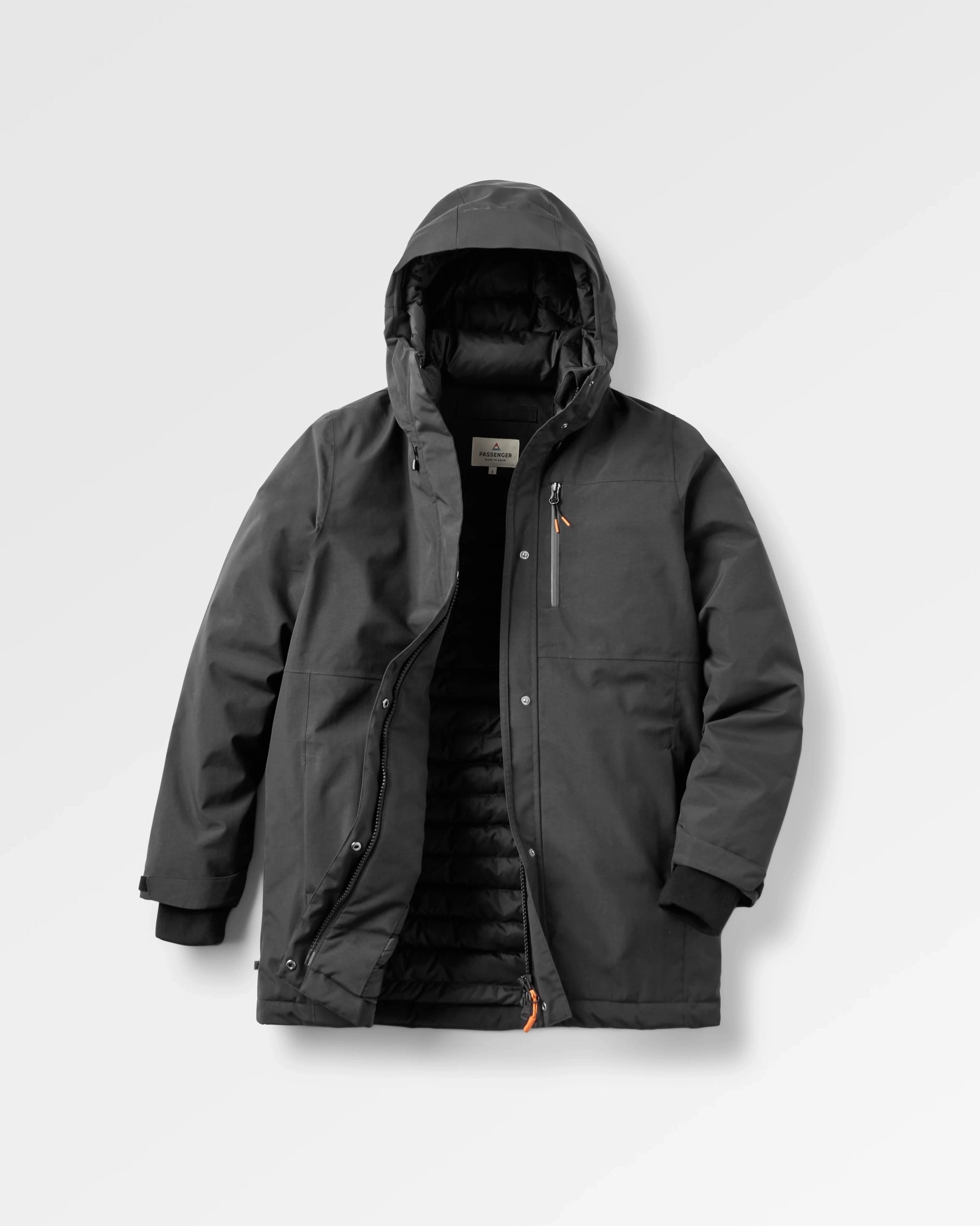 Simple Comfort Ergonomic Cut Cloudmont Waterproof Down Parka - Black