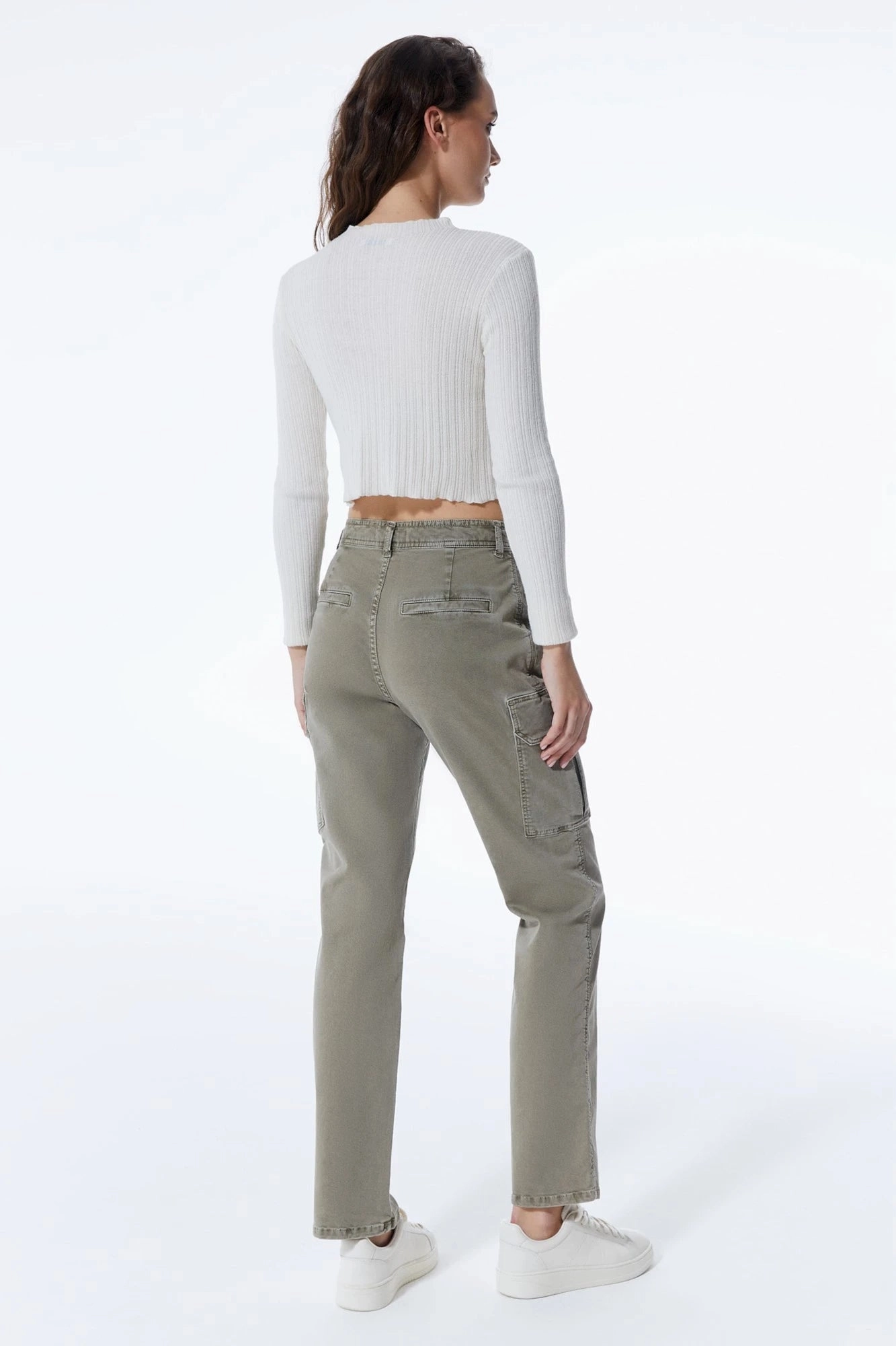 Daphne - Cargo Pant -Khaki - L30 Lightweight Design