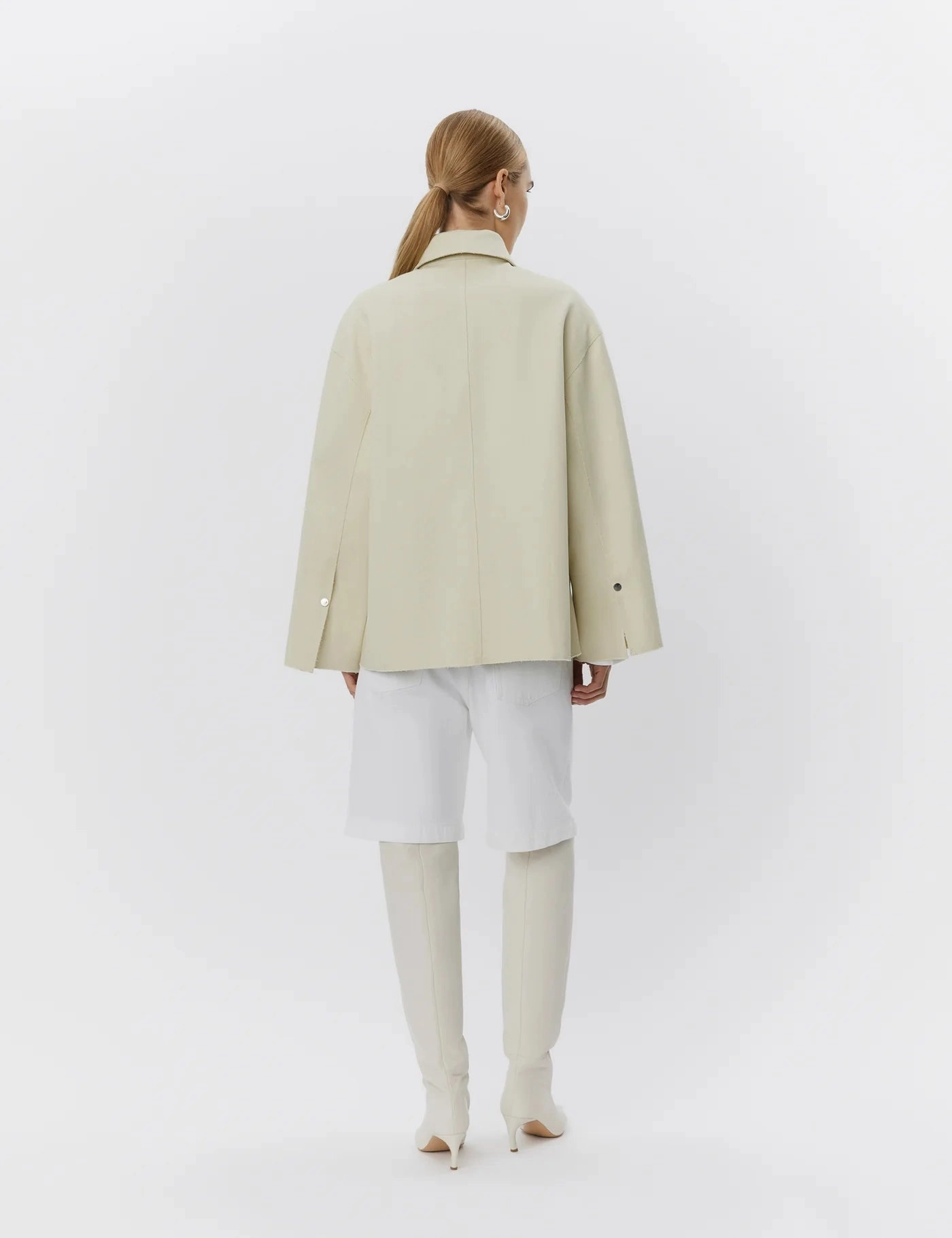 Modular Attachment Loops Adjustable Hood System DAY Birger et Mikkelsen Harry Bonded Canvas Twill