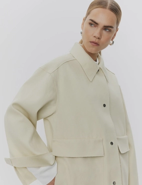 Winter Fit Rainy Day DAY Birger et Mikkelsen Harry Bonded Canvas Twill