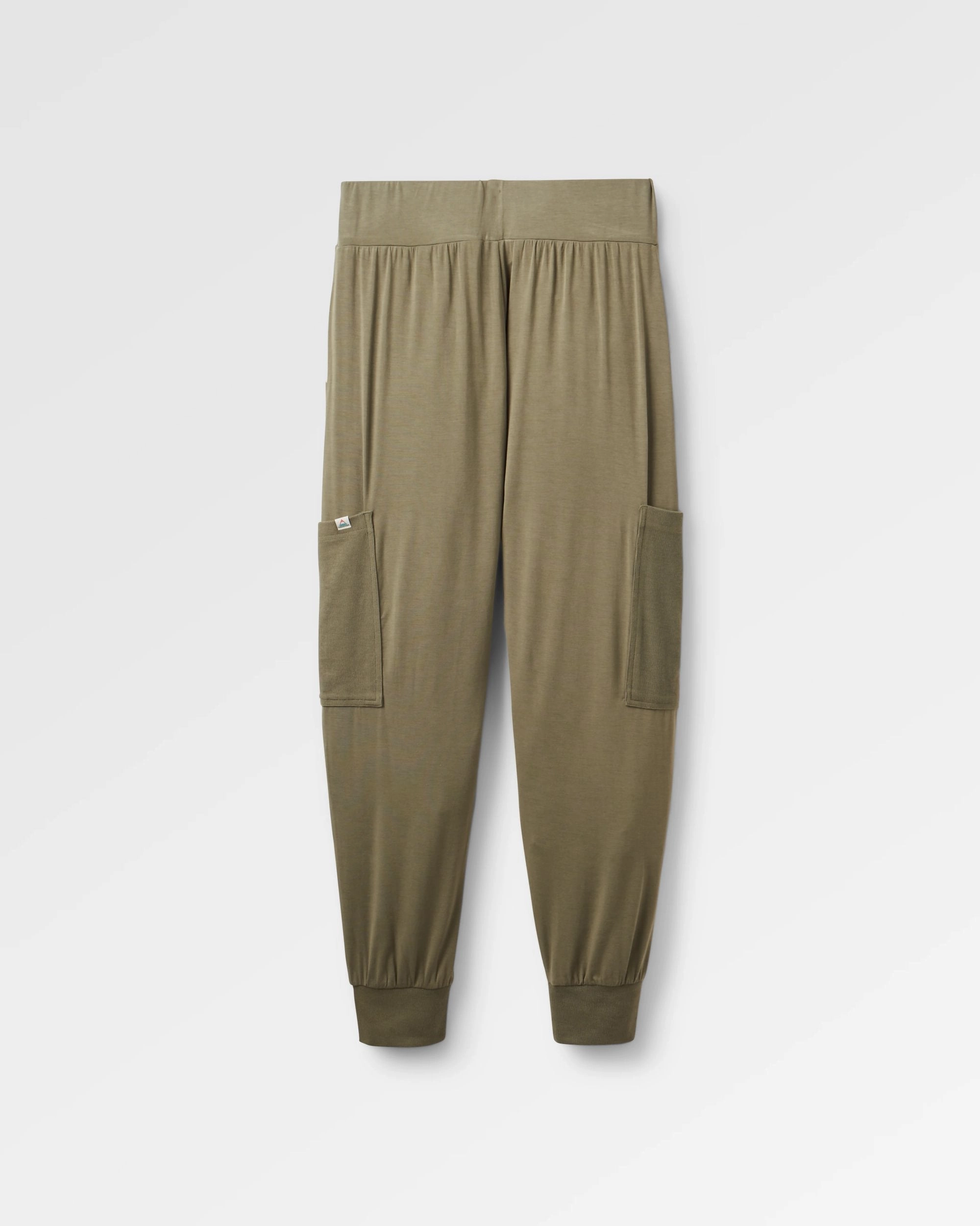 Day Dream Recycled Trouser - Dusty Olive Relaxed Vibe Comfortable Leg