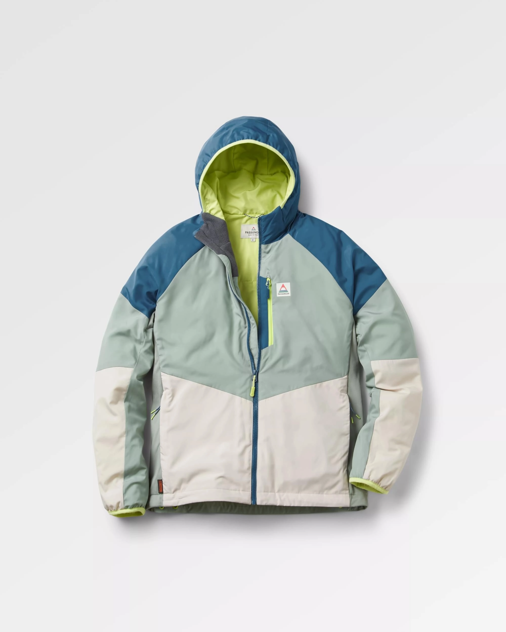 Water Resistant Daybreak Lightweight Recycled Thermore? Insulated Jacket - Pistachio/Blue Steel