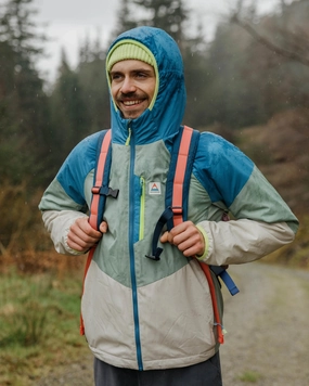 Daybreak Lightweight Recycled Thermore? Insulated Jacket - Pistachio/Blue Steel Elastic Binding