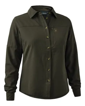 Deerhunter Lady Canopy Shirt Lightweight Weave Comfort Stretch