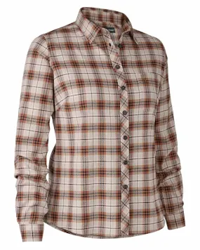 Checkered Print Deerhunter Lady Louisa Shirt