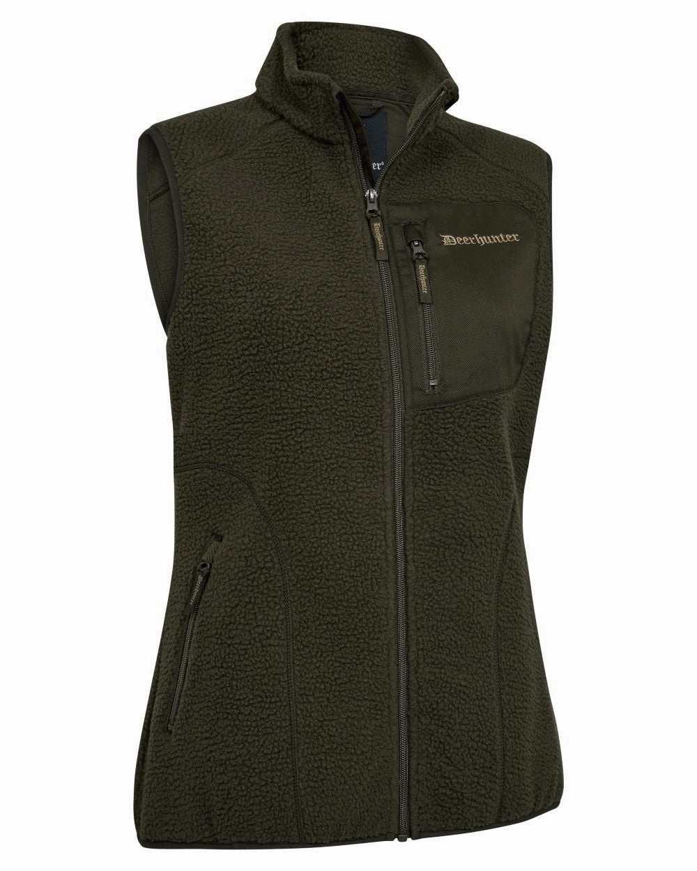 Deerhunter Lady Atlas Fleece Waistcoat Flexible Fit Wear AntiStatic Inner Layer