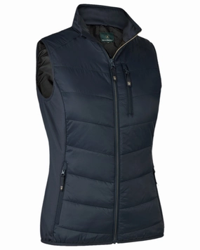 Deerhunter Lady Heat Padded Waistcoat Knee Length Enhanced Edge Binding