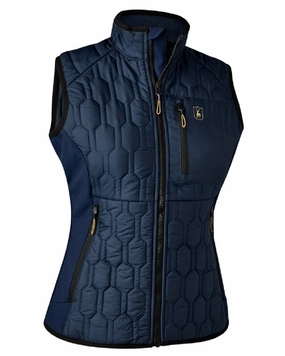 Deerhunter Lady Mossdale Quilted Waistcoat Clearance Anti Static Inner Layer