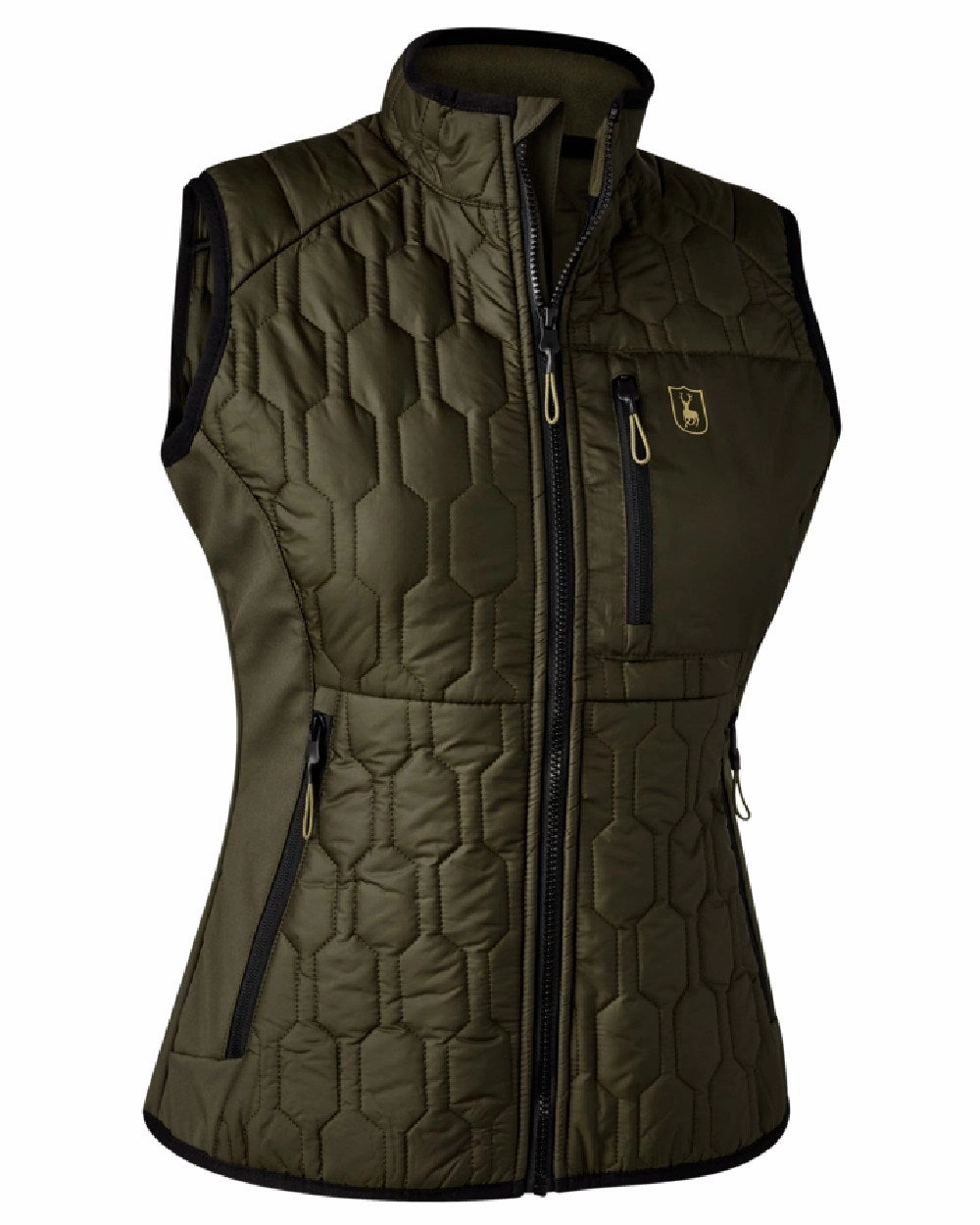 Deerhunter Lady Mossdale Quilted Waistcoat Travel Wardrobe Waterproof Technology