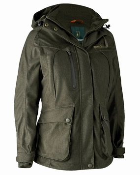 Deerhunter Lady Raven Jacket Odor Resistant Fabric Long Length