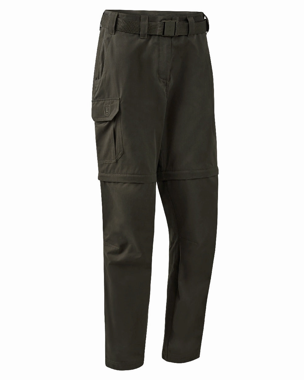 Deerhunter Lady Slogen Zip-Off Trousers Recyclable Fabric Blend Fashionable Design