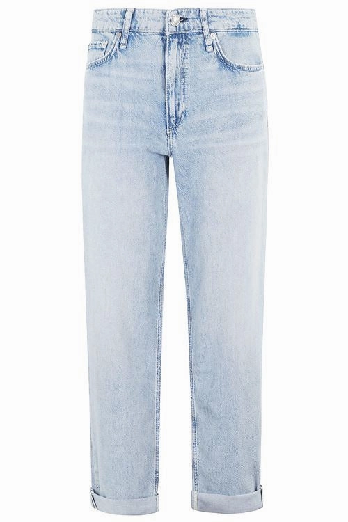 Rag & Bone Featherweight Baggy Dre Low Rise Boyfriend in Southold Neat And Easy