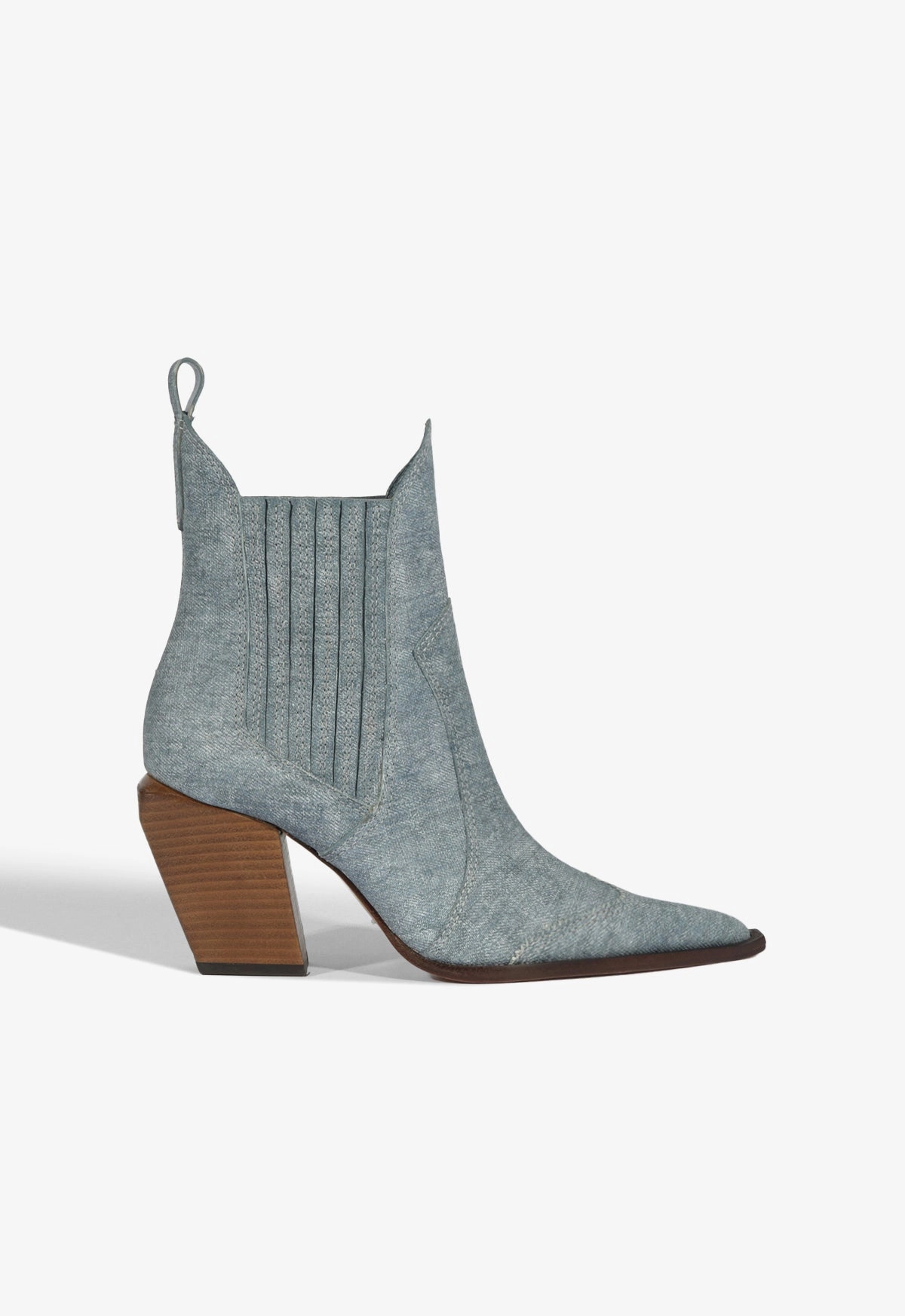 Footbed Dolly Leather Bootie
