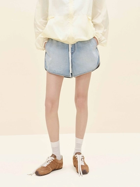 Stay Cool Fit Outdoor Life Dolphin Hem Drawstring Shorts