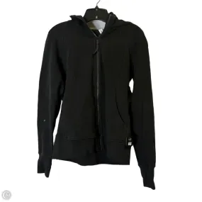 Athletic Jacket By Lululemon In Black, Size: 8 Houndstooth Print Cheap Nice