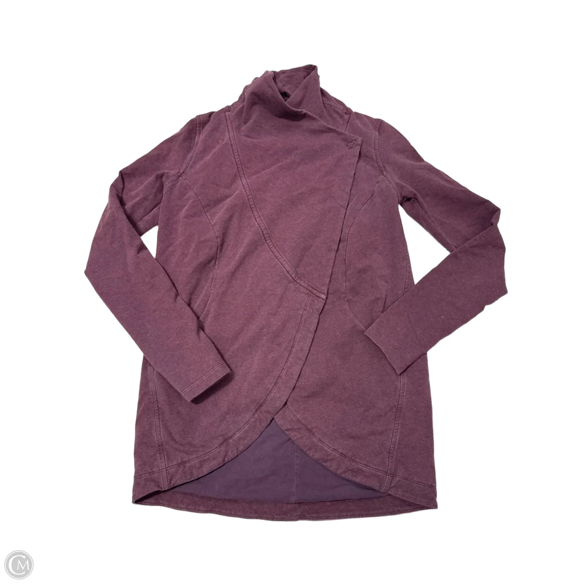 Athletic Jacket By Lululemon In Purple, Size: S Thermal Insulated