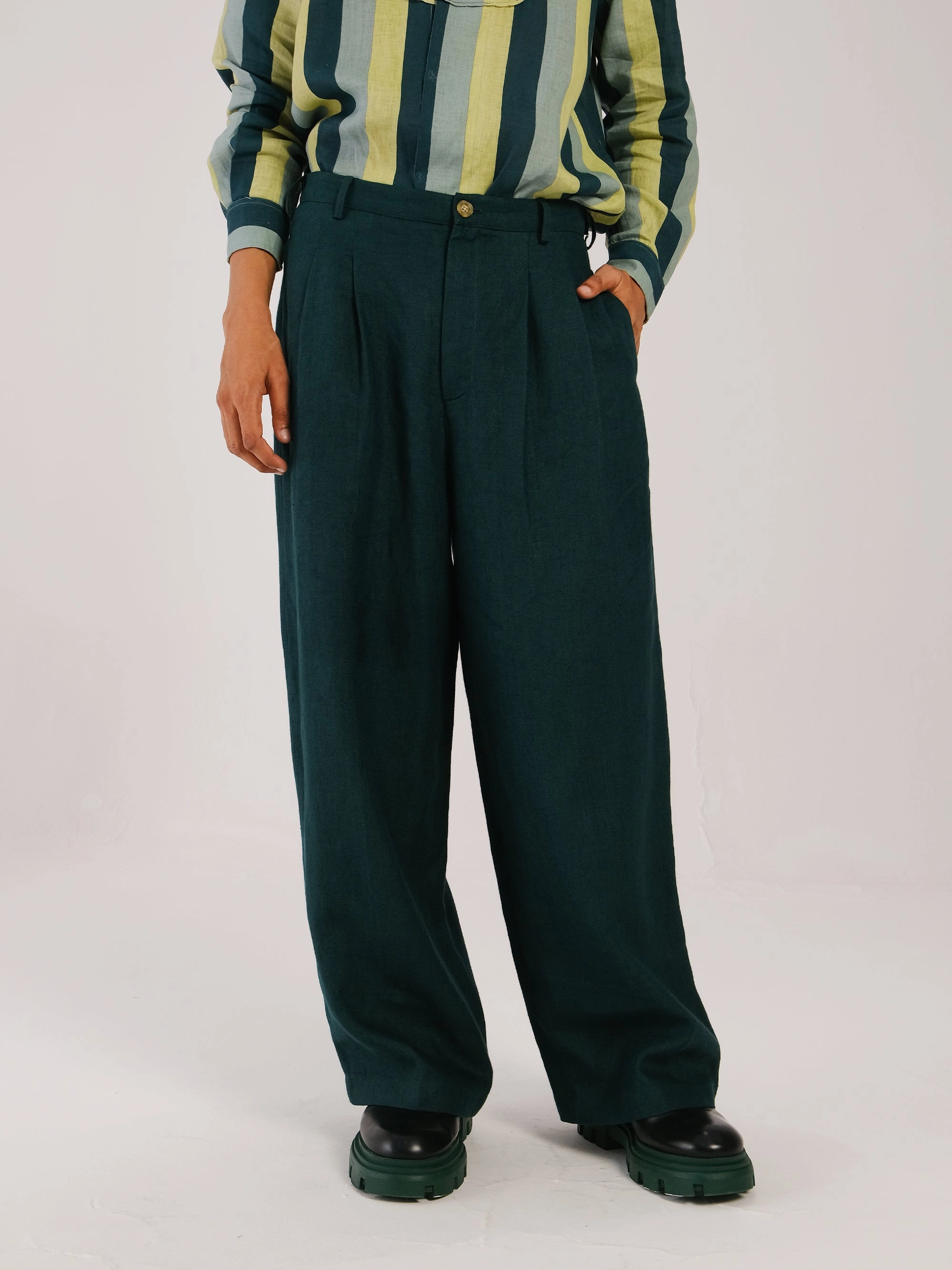Double Pleat Pant Quick Comfort