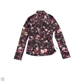 Athletic Jacket By Lululemon In Purple, Size: 6 Go Anywhere Wear Loose Fit