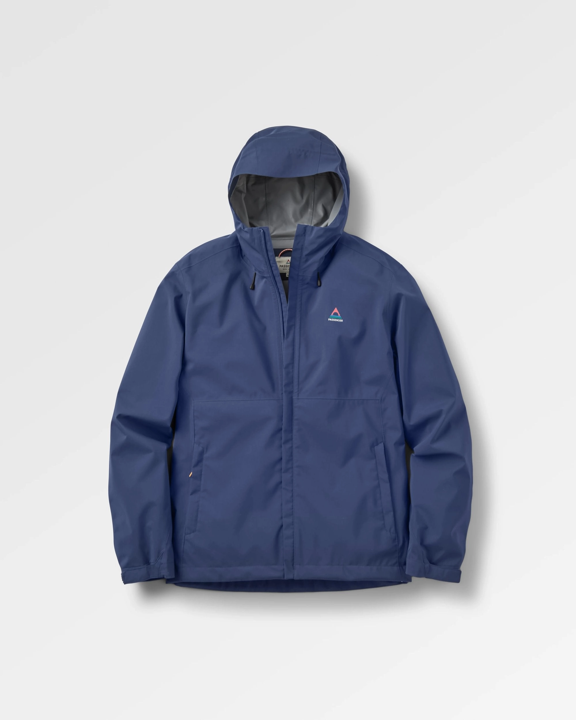 Downpour Recycled Waterproof Jacket - Rich Navy BreathableFabric