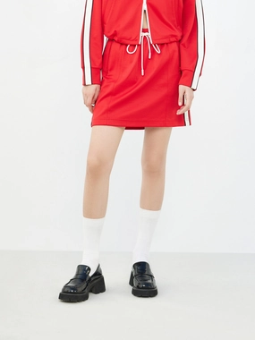 Drawstring Elastic Skirt Elegant Look Smart Design
