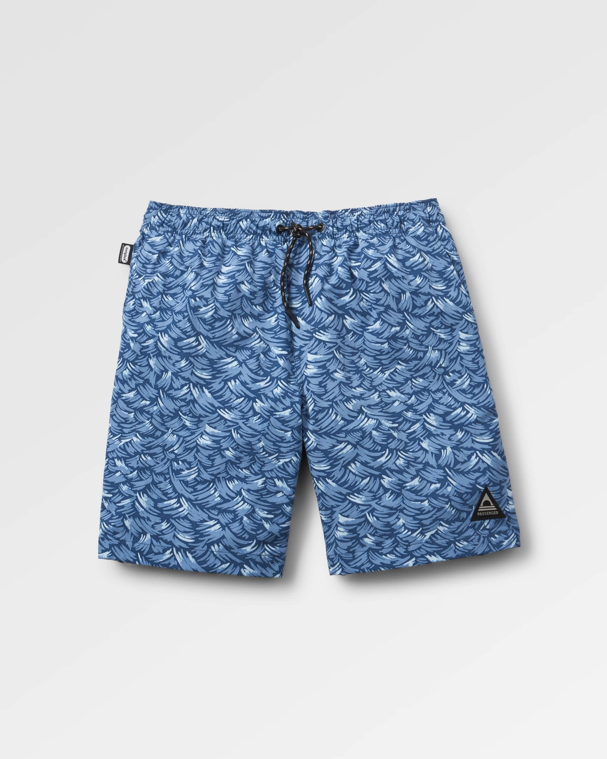 Drifter NetPlus? Beach Linerless Short - Waves Dark Denim Dance wear