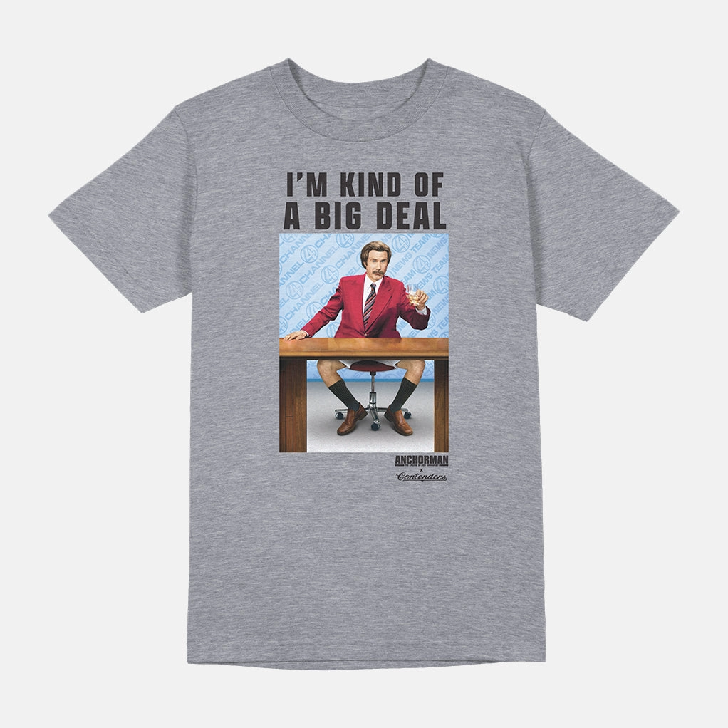 ANCHORMAN BIG DEAL SHIRT MoistureWickingTechnology ErgonomicShape