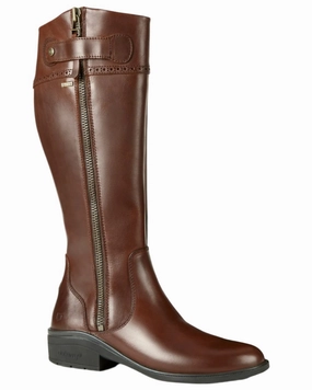 Dubarry Connemara Knee High Riding Boot Durable Shell Trail Exploration Stable Support Cold Climate