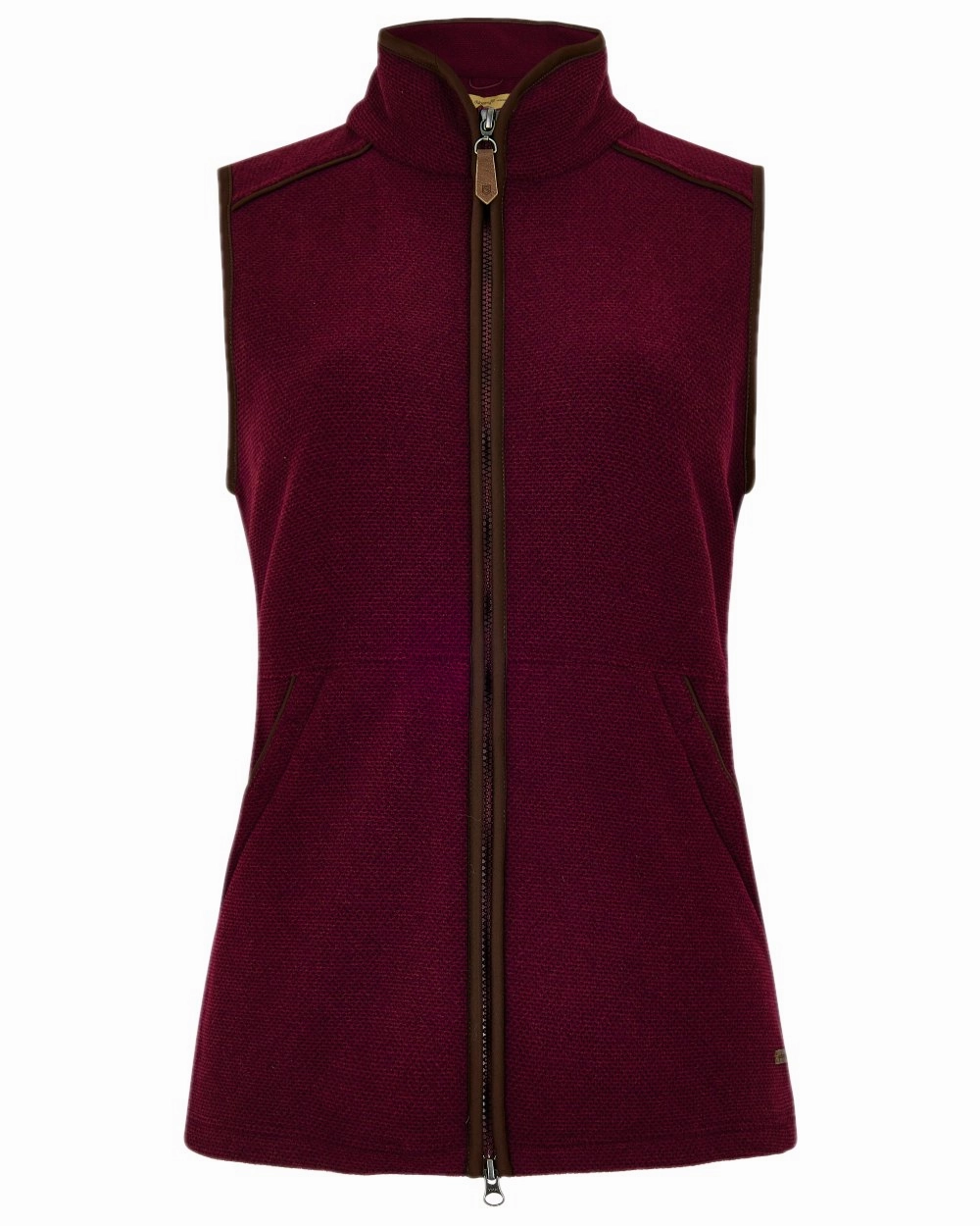 Dubarry Womens Carbury Fleece Gilet Bonded Zippers