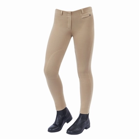 Dublin Childrens Supa-Fit Pull On Knee Patch Jodhpurs Casual Comfort Look