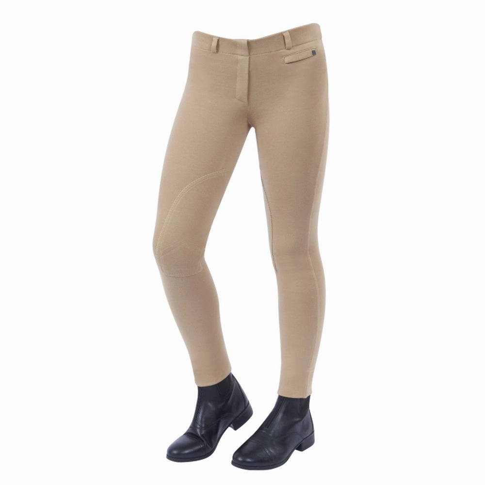 Dublin Childrens Supa-Fit Pull On Knee Patch Jodhpurs Casual Vibe Layer Ready