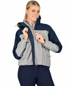 Quilted Stitching Pattern Cozy Texture Dublin Crissy Womens Colourblock Waterproof Jacket