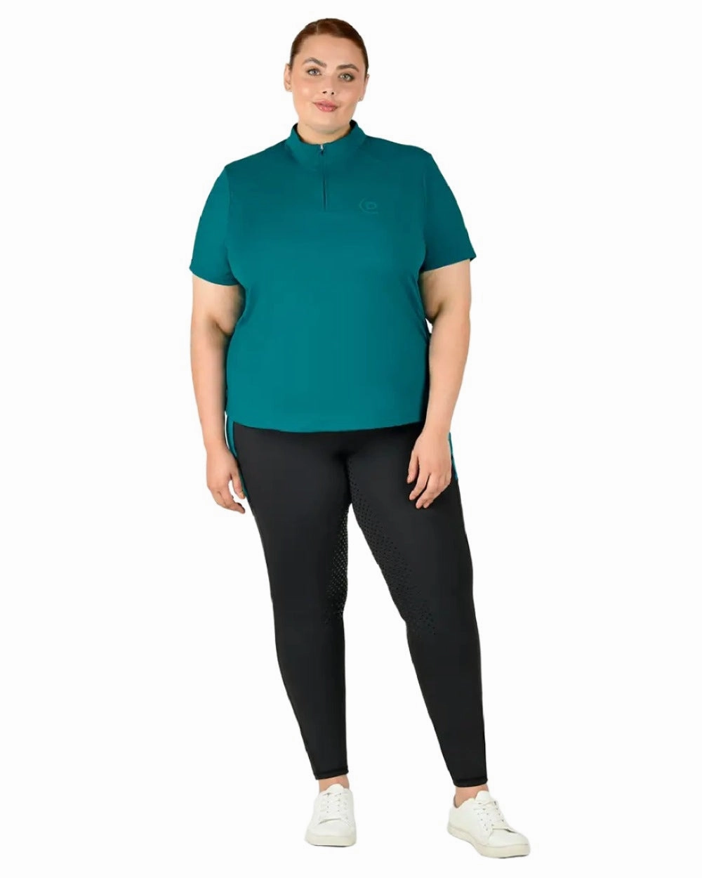 Dublin Curve Tabby Short Sleeve Riding Top Quality Layer