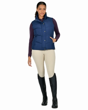 Dublin Womens Patrice Puffer Vest Durable Chill Piece