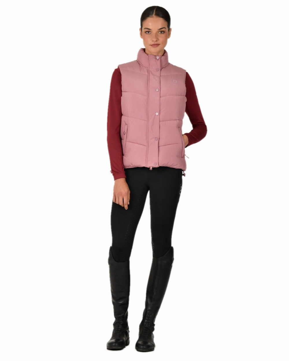 Dublin Womens Puffer Body Warmer Functional Zip Detail Transitional Look