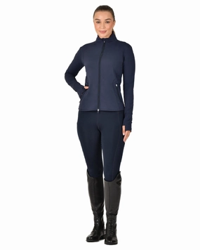 City Style Dublin Womens Versatile Fitted Zip Through Jacket