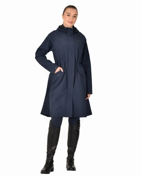 Flexible Layer System Seamless Street Fit Dublin Womens Wet Weather Long Jacket