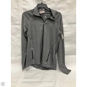 Refined Style Athletic Jacket By Champion In Grey, Size: M