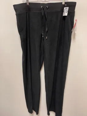Athletic Pants By Danskin In Black, Size: 2x Anti Static Fabric Chilly Layering