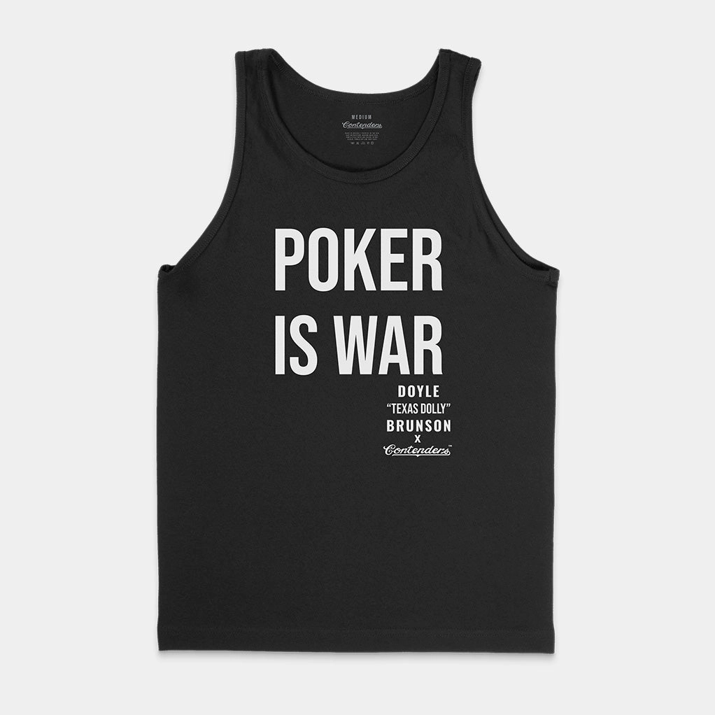 DOYLE POKER IS WAR TANK Flowy Tunic