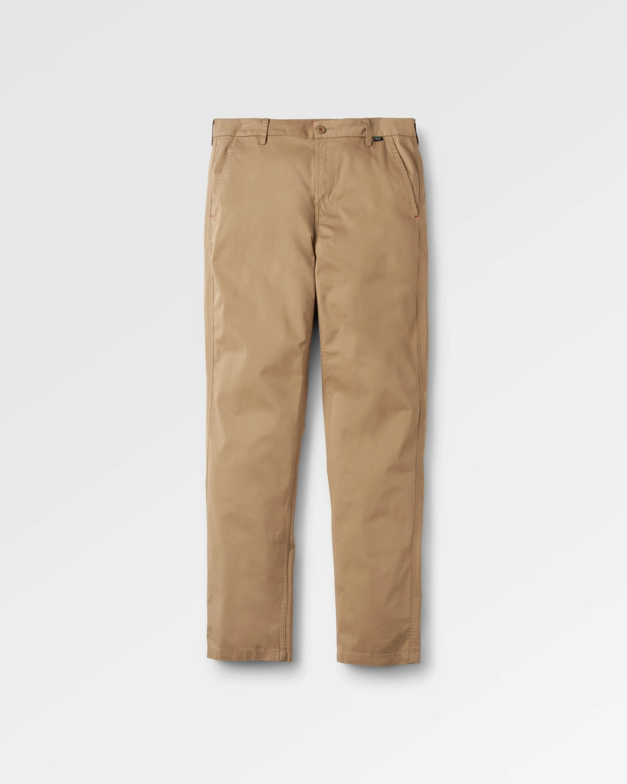 Urban Fit Adjustable Closure 365 Light Organic Cotton Trouser - Biscuit