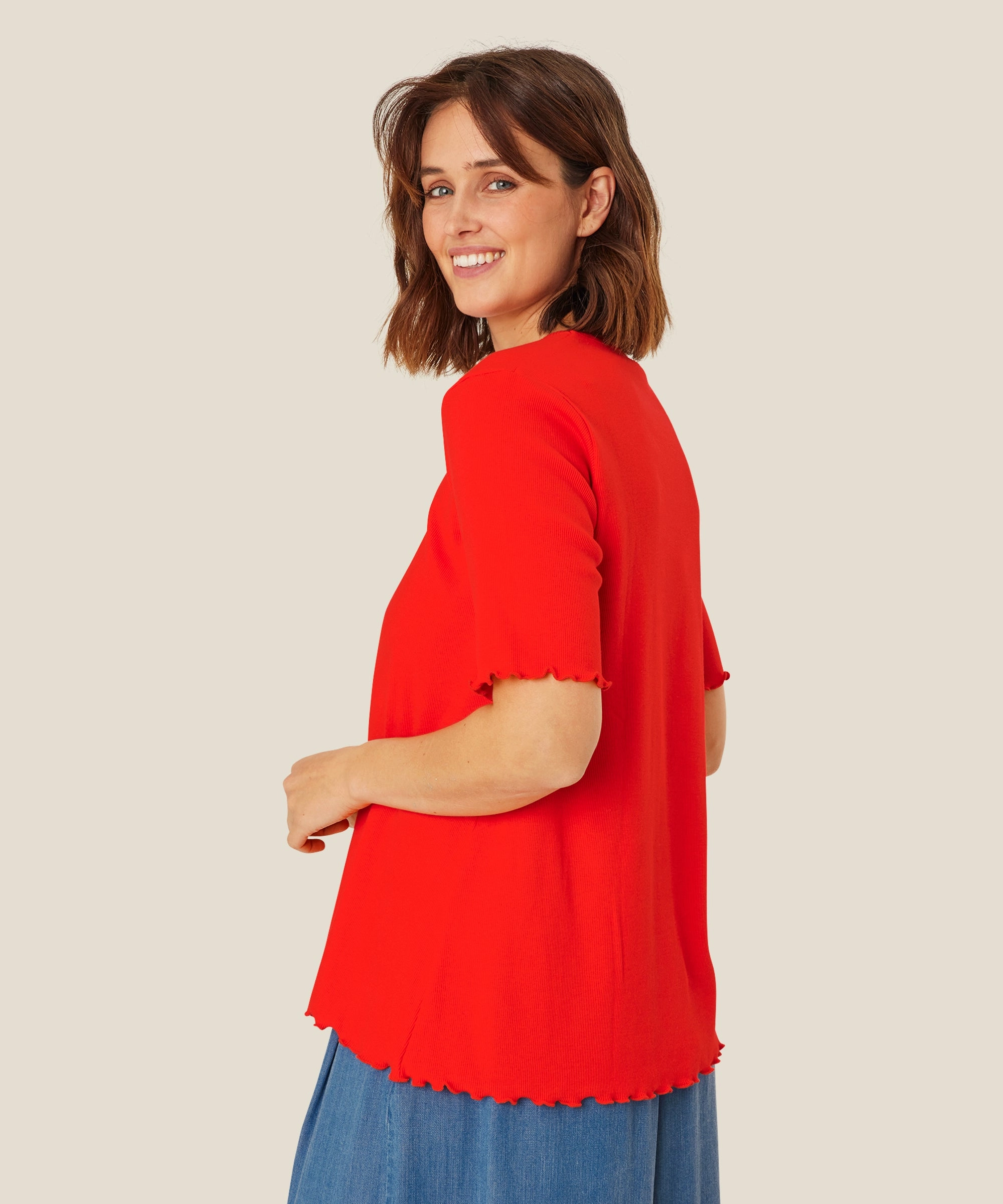 1008977  MaButtas Top - Orange Com OdorControl