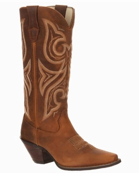 Durango Womens Crush Western Boots Padded Interior Comfort Seeker All Day Comfort