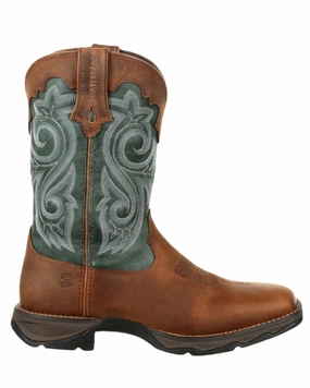 Durango Womens Lady Rebel Waterproof Western Boots Protective Finish Rough Trail Hiker