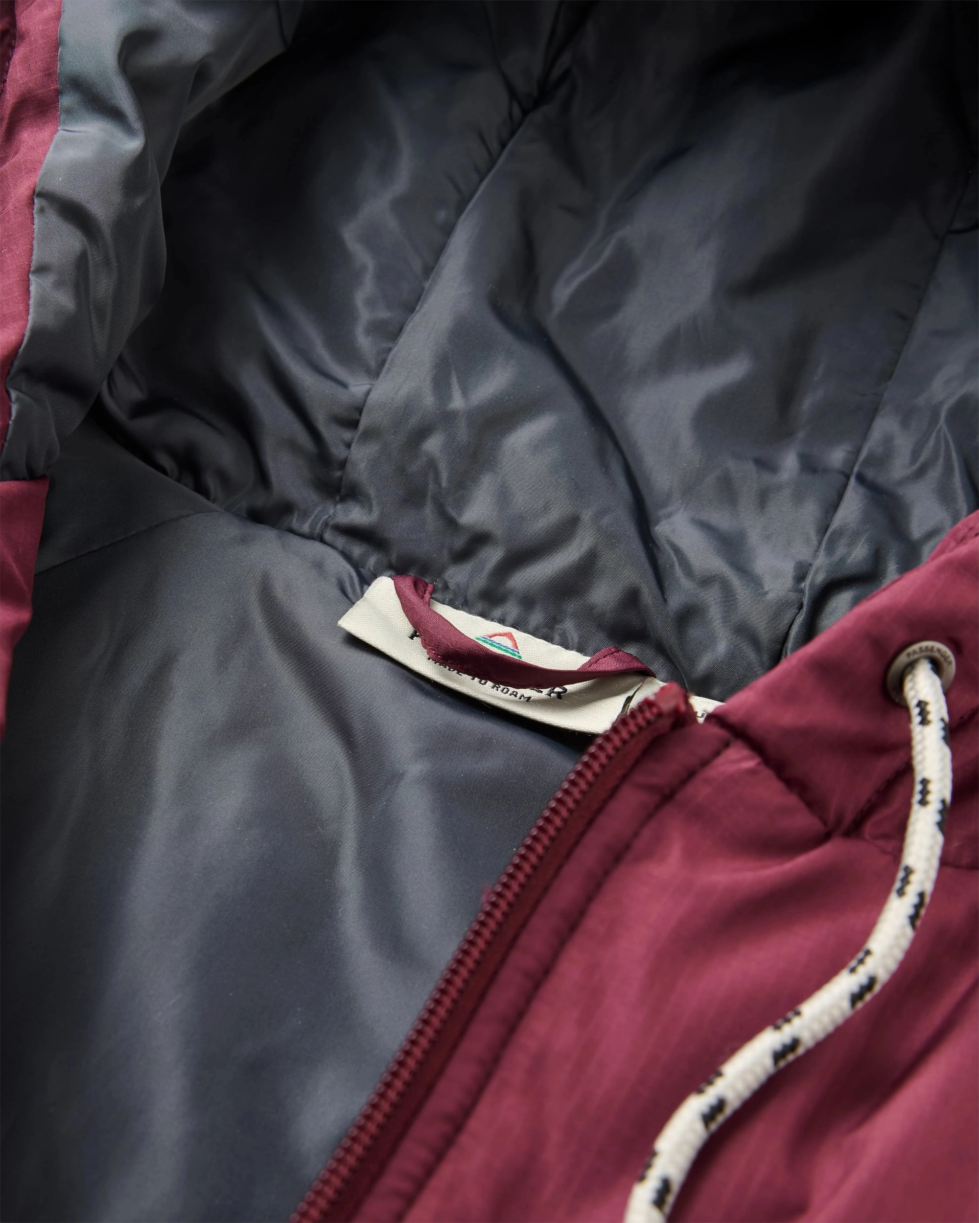 Dylan Recycled Insulated Full Zip Jacket - Fig Utility Inspired Look Waterproof Zipper Closure