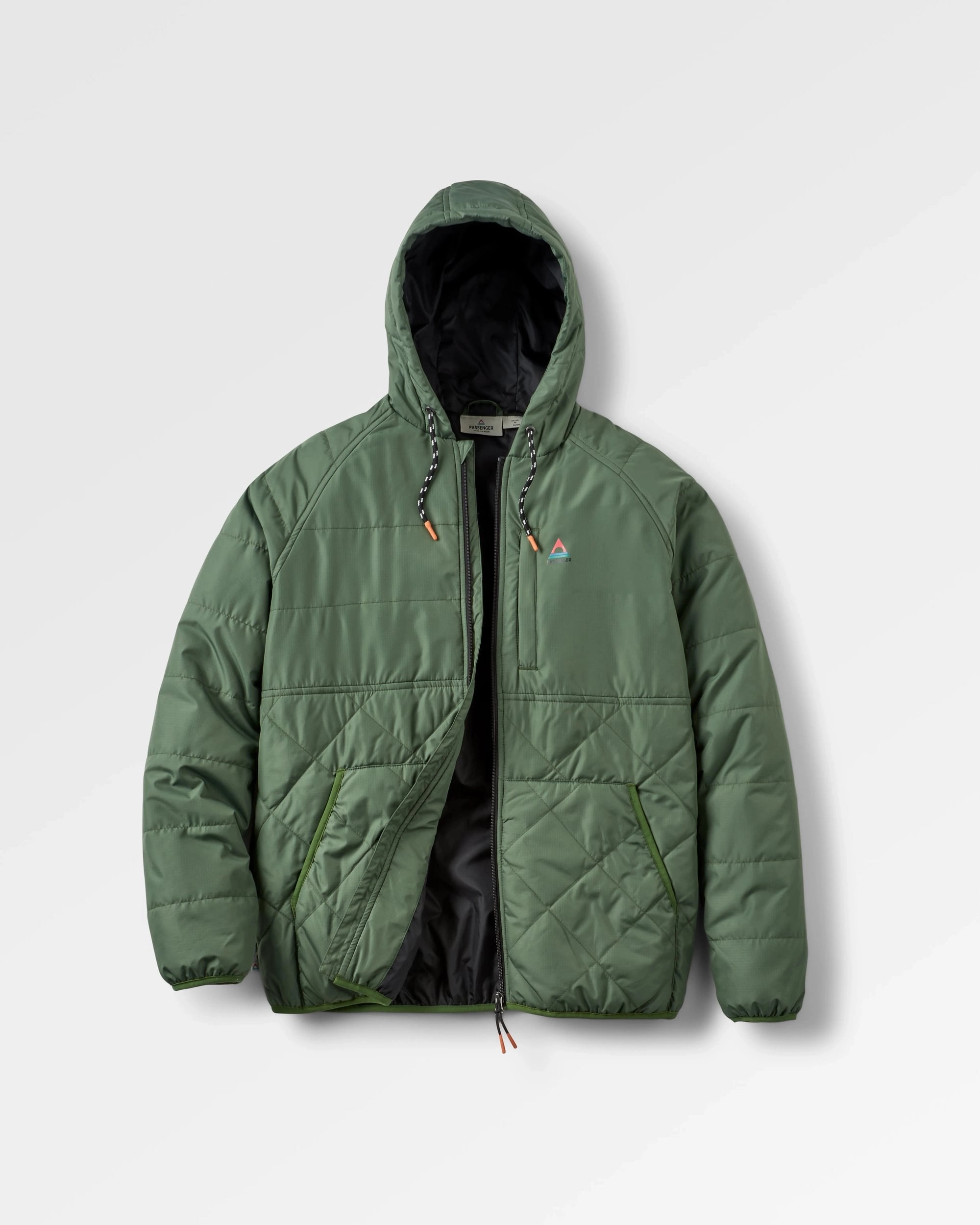 Dylan Recycled Insulated Full Zip Jacket - Wild Green Clean Fit Design Weather resistant