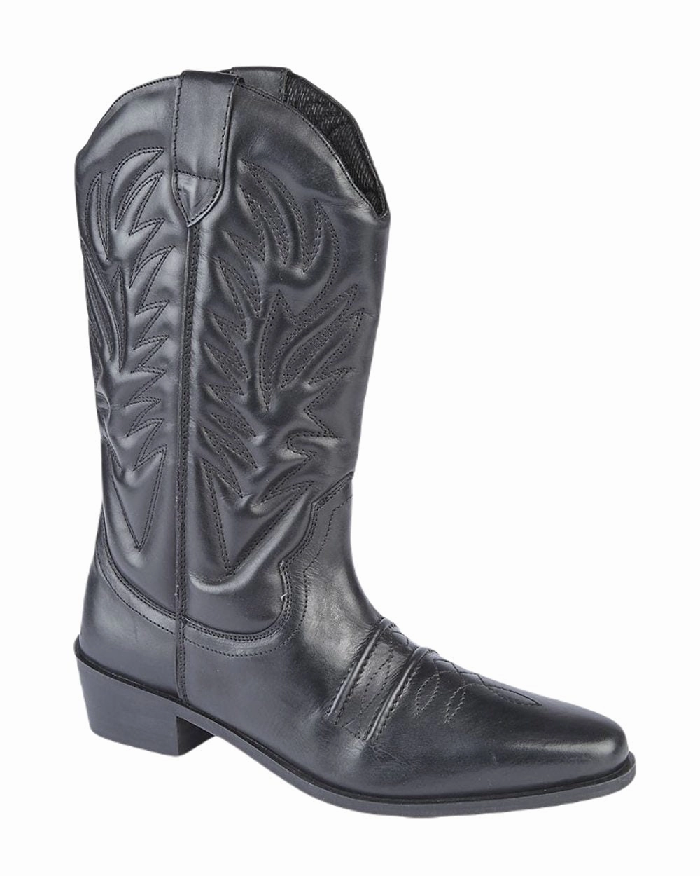 Woodland High Clive Western Cowboy Boots Lightweight Construction Comfortable compression