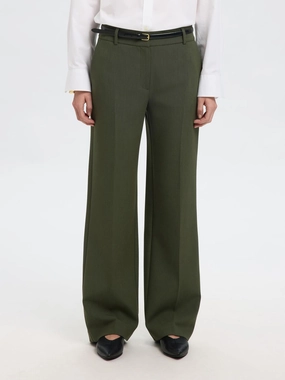 Smart Layering SELECTED Rita Wide Pant in Deep Depths