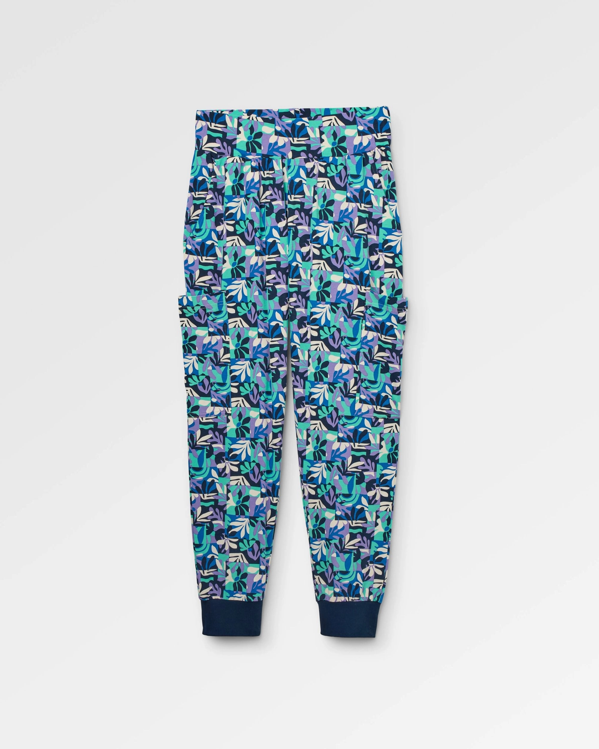 Agile Fit Quick Fit Design Day Dream Recycled Trouser - Mountain Foliage Purple