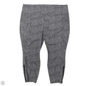 Athletic Pants By Athleta In Black & White, Size: 3x Travel Ready Fit