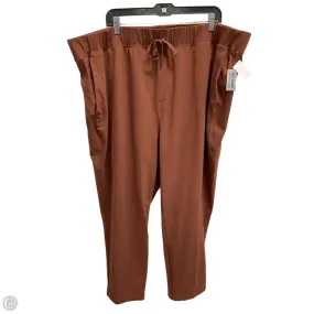 ThermalRegulatingLining StretchMaterial Athletic Pants By Old Navy In Orange, Size: 3x